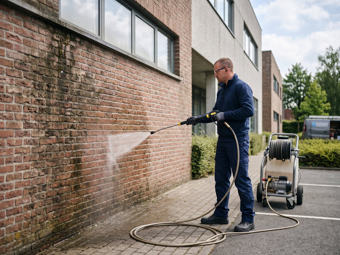 Professionele gevelreiniging